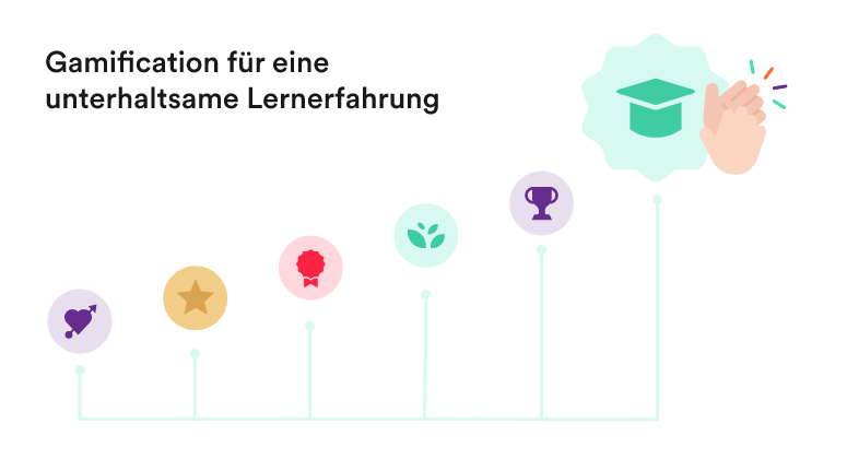 Gamification für eine unterhaltsame Lernerfahrung